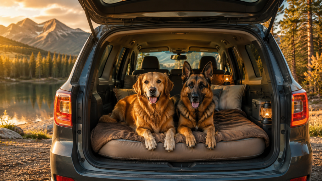 How to Safely Pack an SUV for Car Camping with Two Dogs