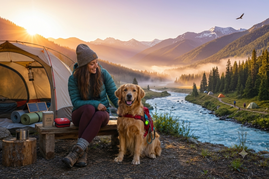 camping with a dog tips for outdoor tent adventures